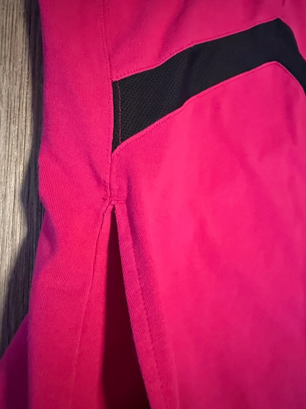 Nike Dri Fit Pink and Black Quarter-Zip Athletic Pullover